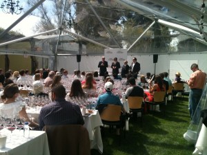 Ultimate Pinot Smackdown in progress